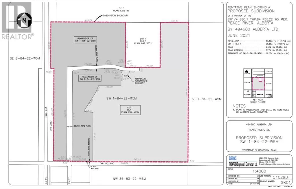 0 0, Peace River, Alberta T8S 1S4