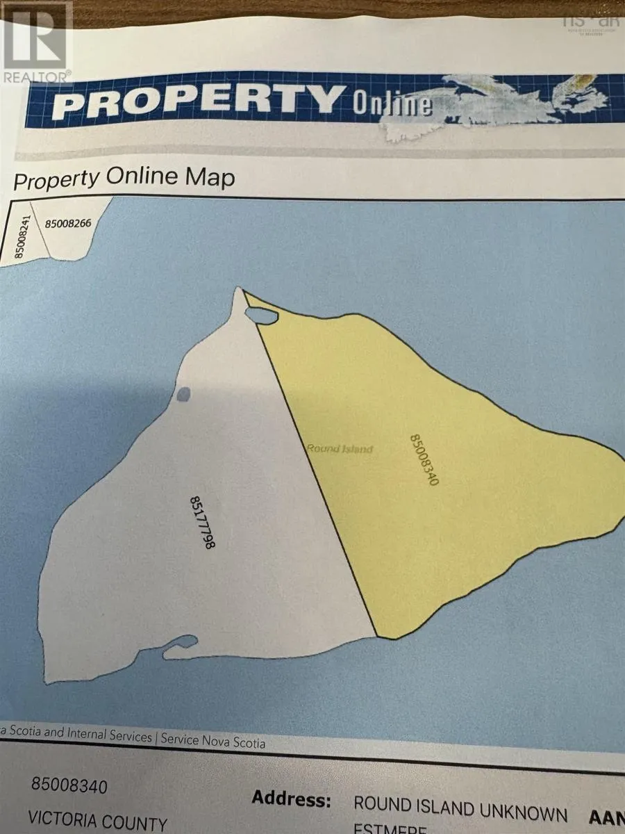 0 Round Island Estmere, Estmere, Nova Scotia B0E 1T0