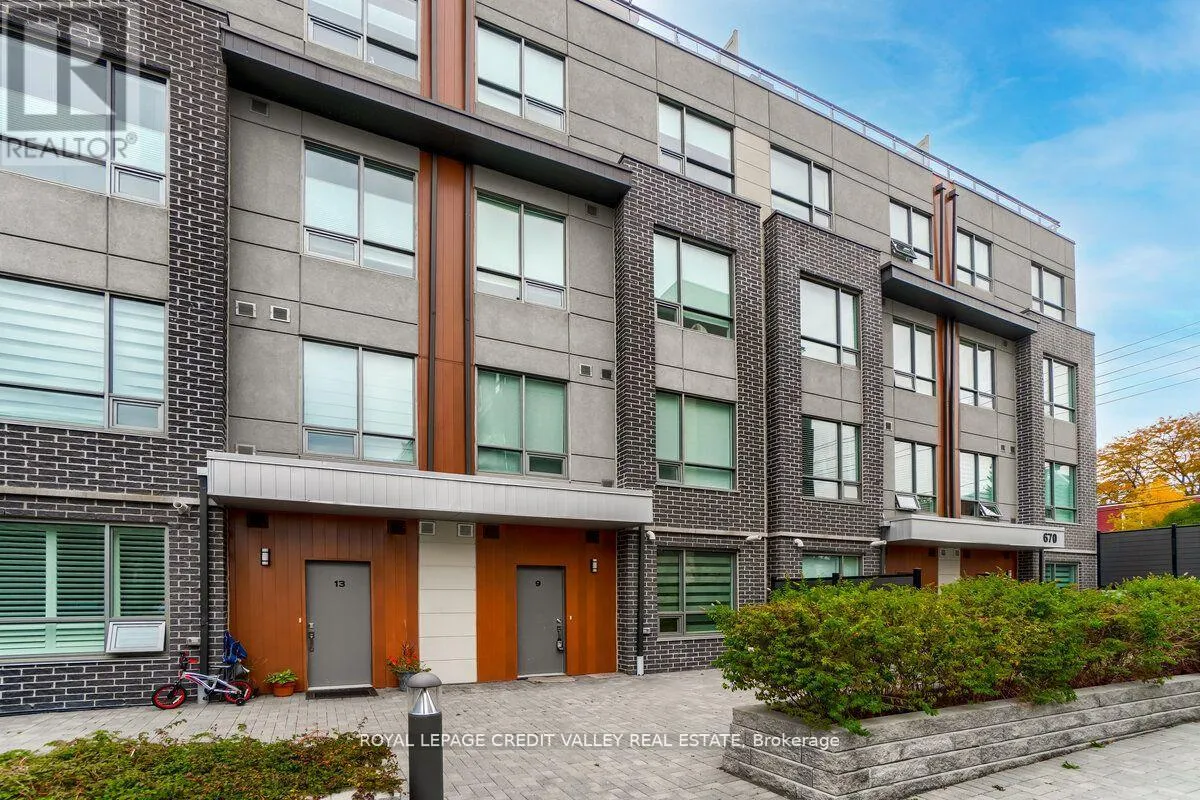 Row / Townhouse for rent: 09 - 670 Atwater Avenue, Mississauga, Ontario L5G 4K7