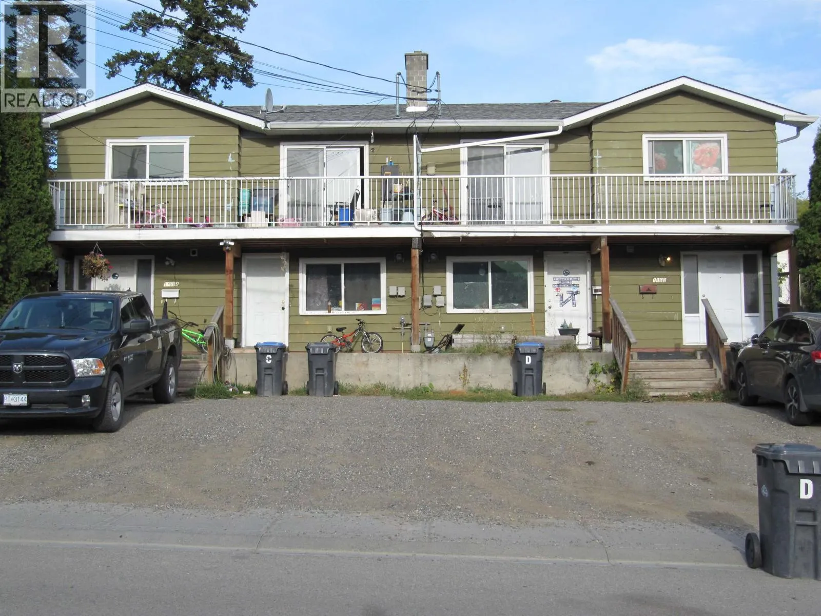 Duplex for rent: 1 & 2 1168 N Second Avenue, Williams Lake, British Columbia V2G 1X8