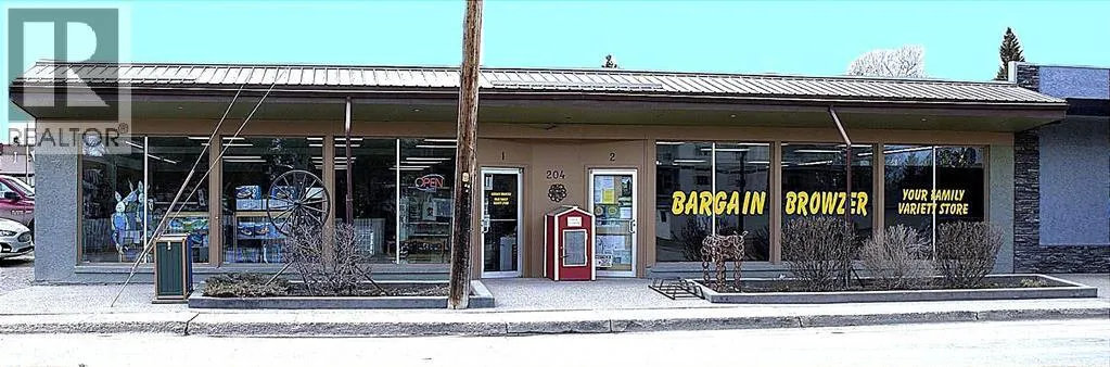 Retail for rent: 1 & 2 Combined, 204 Centre Street N, Sundre, Alberta T0M 1X0