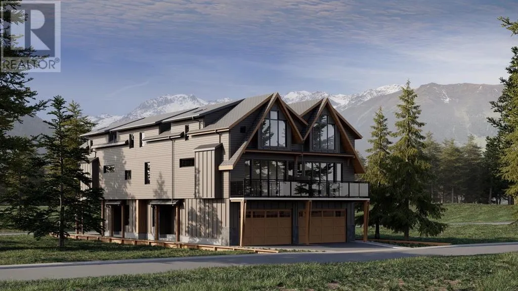 Row / Townhouse for rent: 1 (ne), 617 4th Street, Canmore, Alberta T1W 2G7