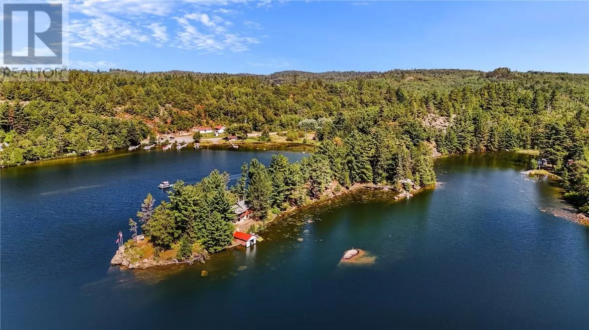 Recreational for rent: 1 Windy Lake Shorty's Island, Levack, Ontario P0M 2C0