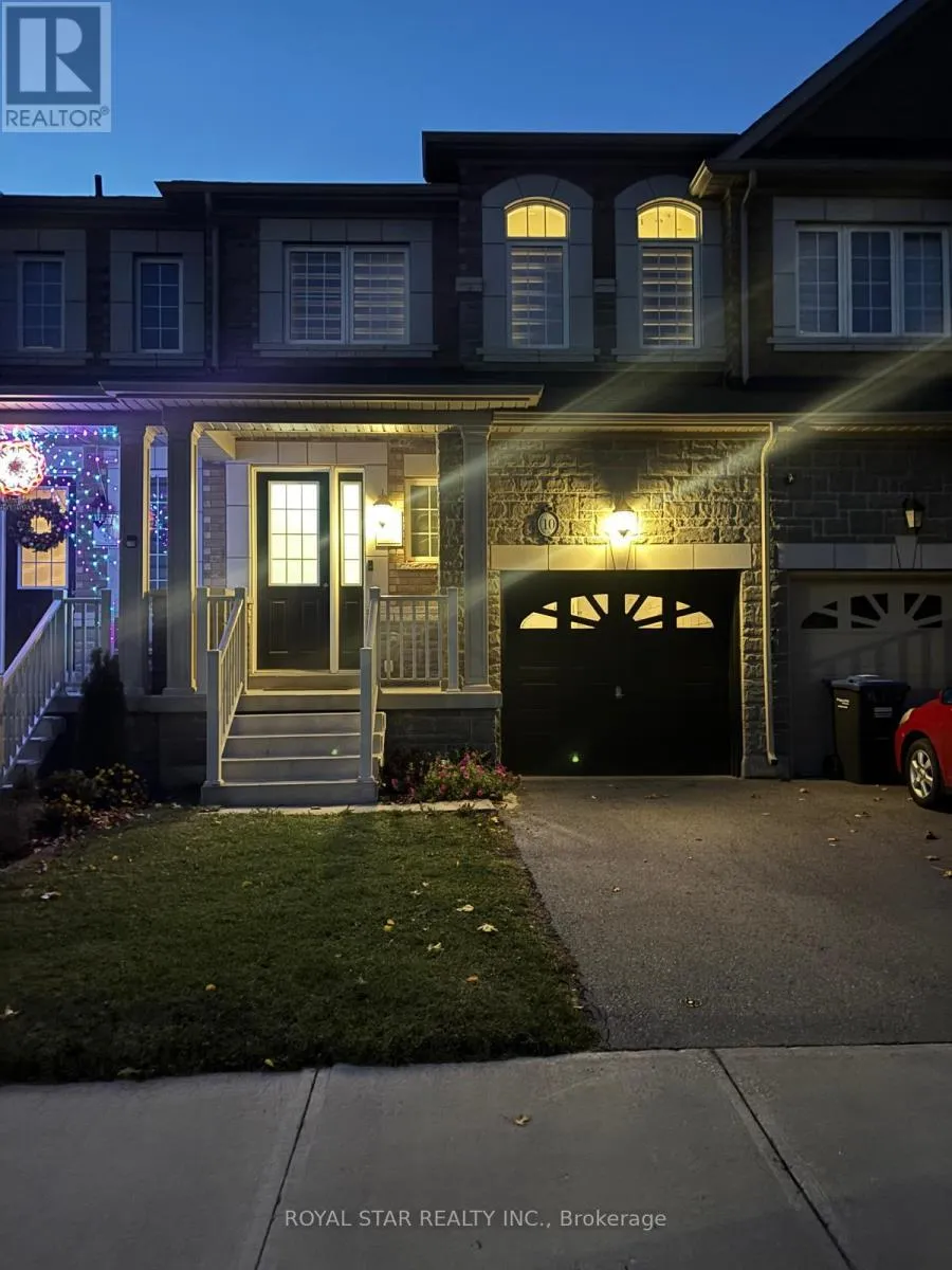 Row / Townhouse for rent: 10 Fresnel Road, Brampton, Ontario L7A 4Z3