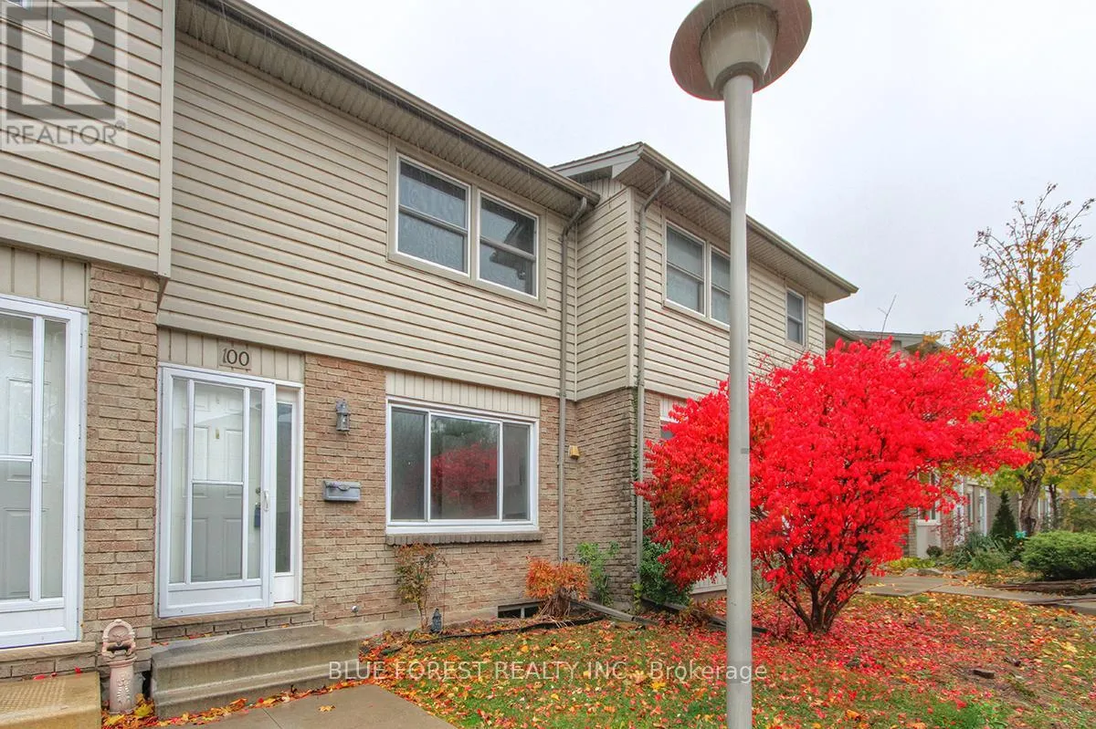 Row / Townhouse for rent: 100 - 690 Little Grey Street, London East, Ontario N5Z 4M9