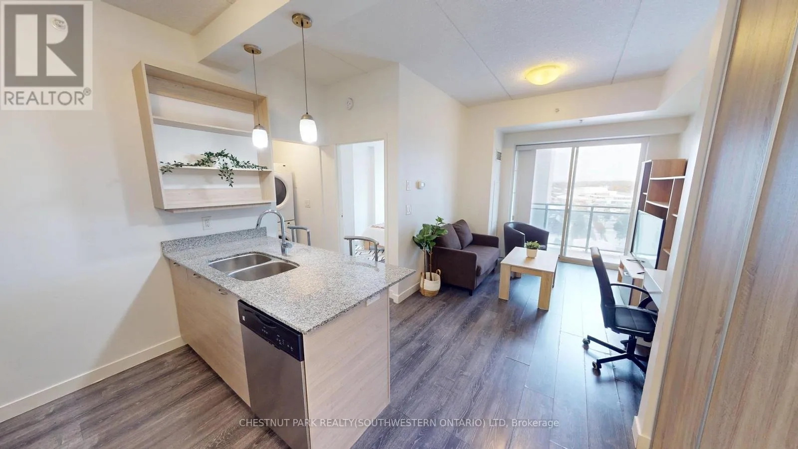 Apartment for rent: 1003 - 318 Spruce Street, Waterloo, Ontario N2L 3M7