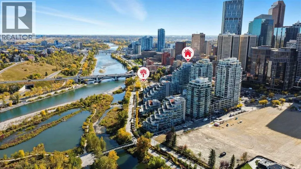 Apartment for rent: 1007, 108 Waterfront Court Sw, Calgary, Alberta T2P 1K7