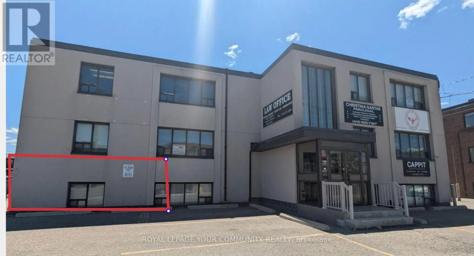 Offices for rent: 101 - 795 Wilson Avenue, Toronto, Ontario M3K 1E4