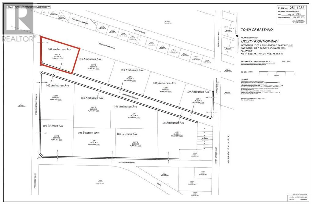 101 Ambursen Avenue, Bassano, Alberta T0J 0B0