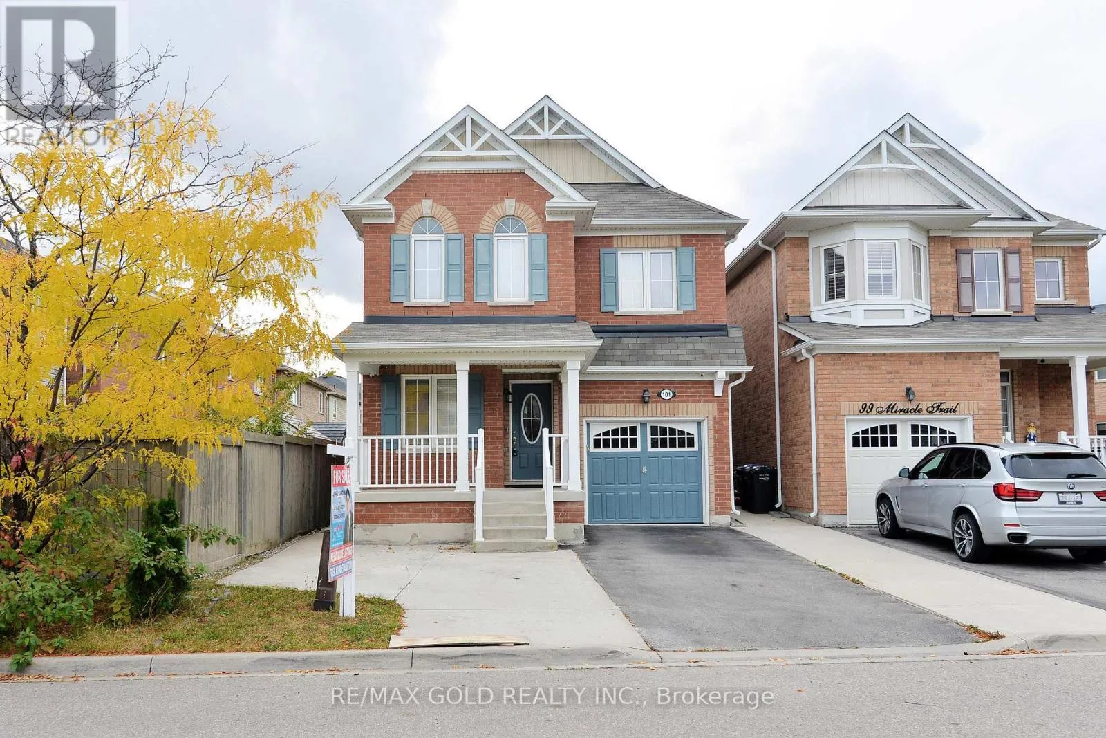 House for rent: 101 Miracle Trail, Brampton, Ontario L7A 0Y9