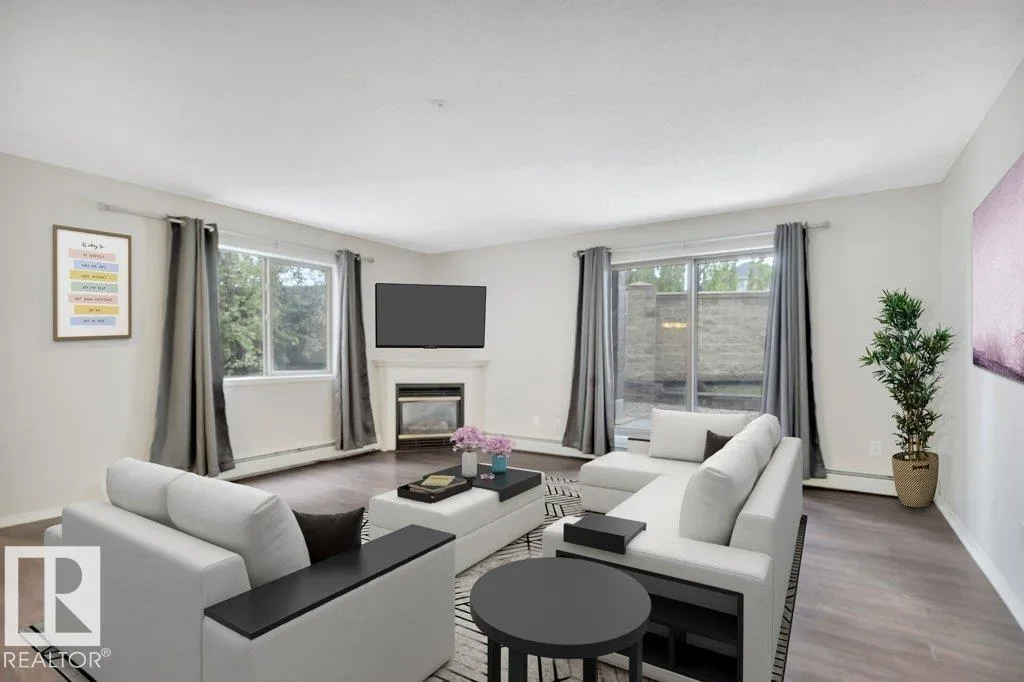 Apartment for rent: #102 2903 Rabbit Hill Rd Nw, Edmonton, Alberta T6R 3A3