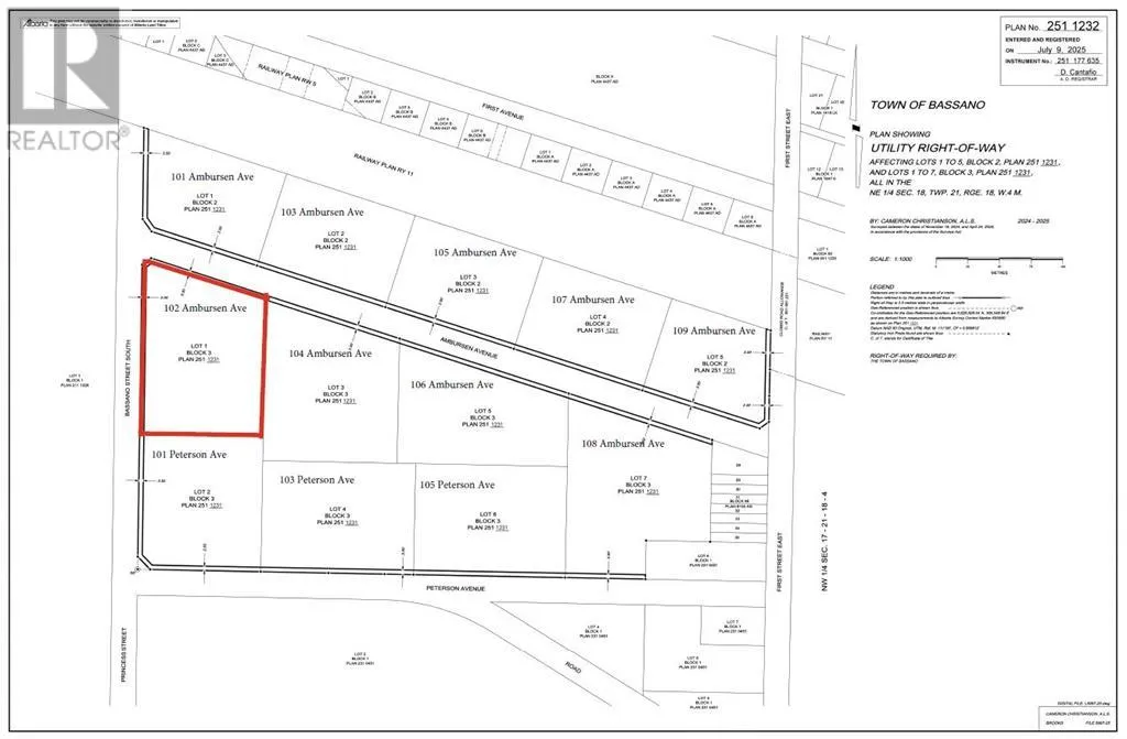 102 Ambursen Avenue, Bassano, Alberta T0J 0B0