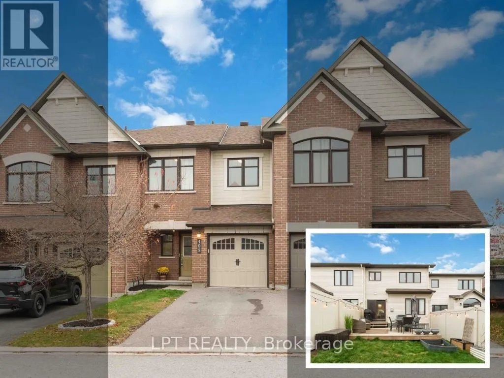 Row / Townhouse for rent: 102 Calvington Avenue, Ottawa, Ontario K2T 0H7