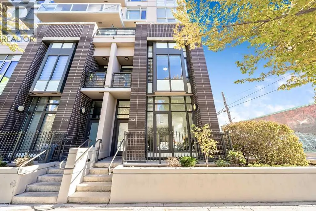 Row / Townhouse for rent: 103, 1500 7 Street Sw, Calgary, Alberta T2R 1A7