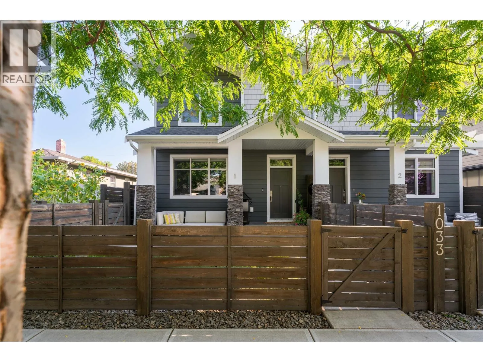 Row / Townhouse for rent: 1033 Stockwell Avenue Unit# 1, Kelowna, British Columbia V1Y 6W4