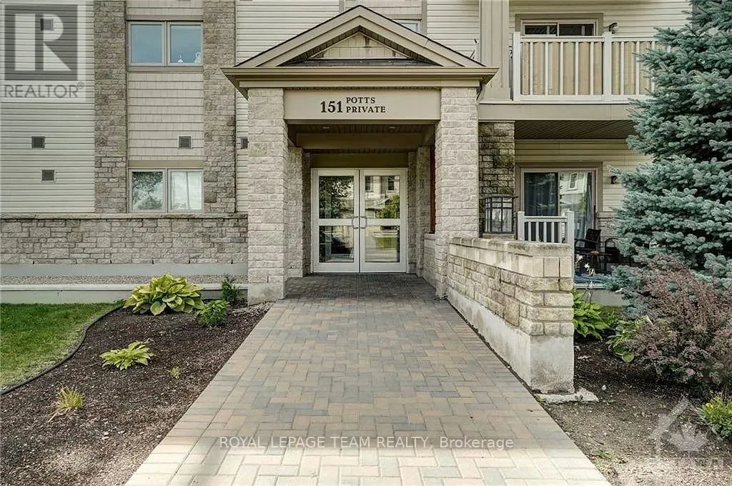 Apartment for rent: 104 - 151 Potts Private, Ottawa, Ontario K4A 0V7