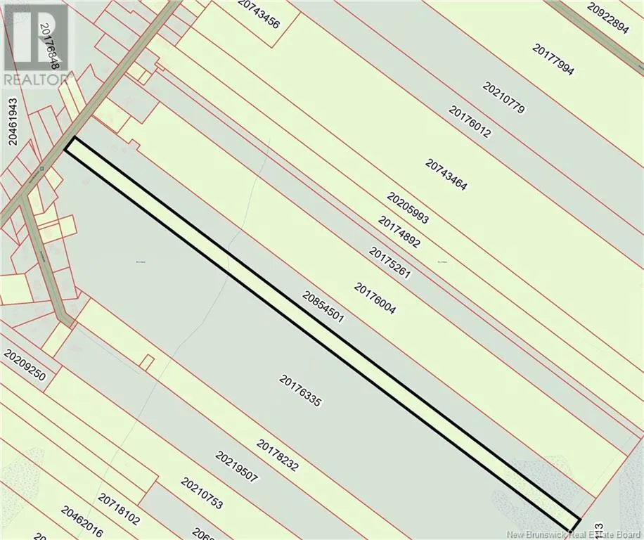10.4 Acres Rue Du PÃªcheur Nord, LamAque, New Brunswick E8T 1E9