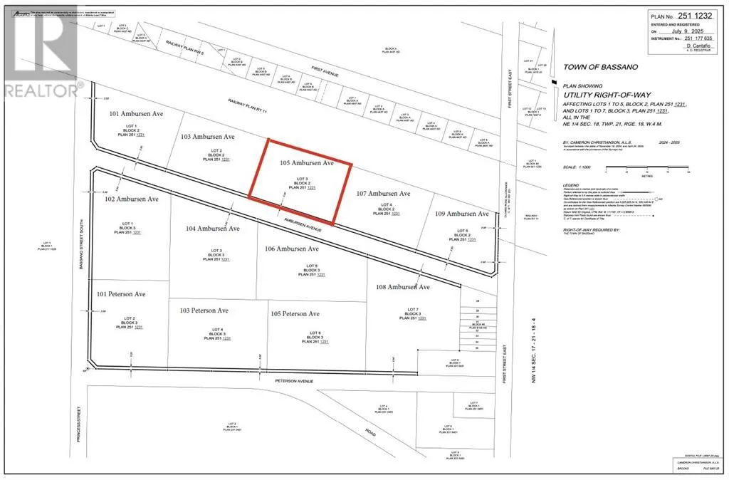 105 Ambursen Avenue, Bassano, Alberta T0J 0B0