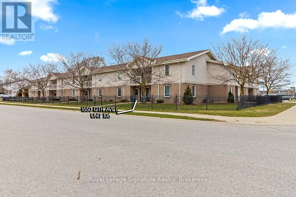 Apartment for rent: 106 - 1550 12th Avenue E, Owen Sound, Ontario N4K 6Z3