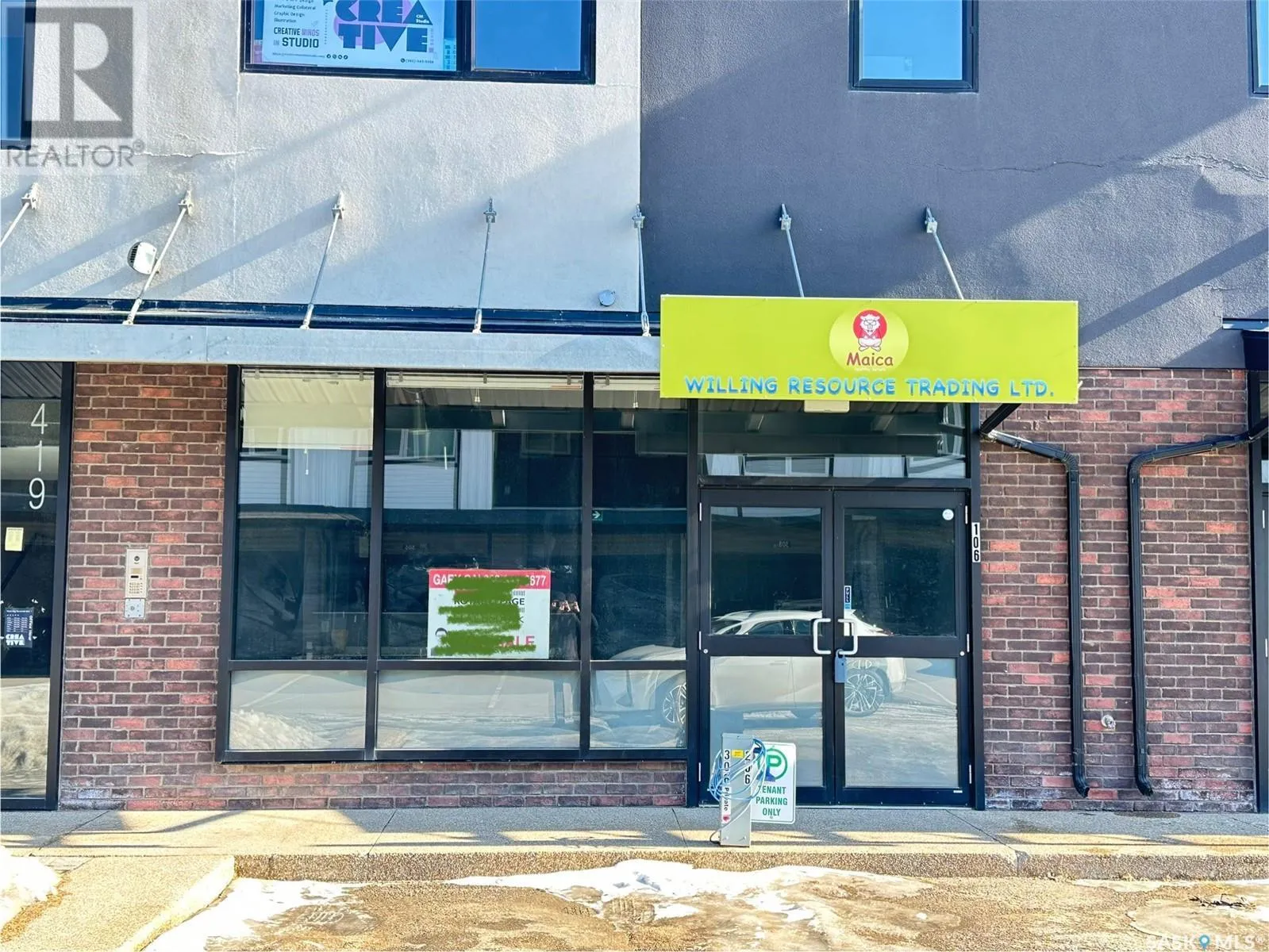 Retail for rent: 106 419 Willowgrove Square, Saskatoon, Saskatchewan S7W 0T2