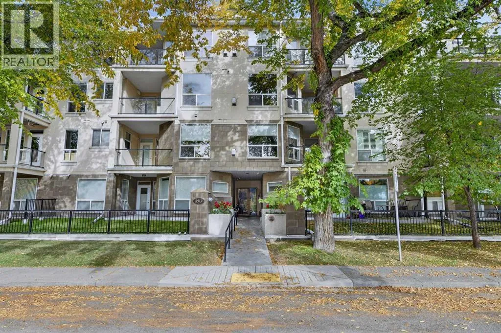 Apartment for rent: 107, 3412 Parkdale Boulevard Nw, Calgary, Alberta T2N 3T4