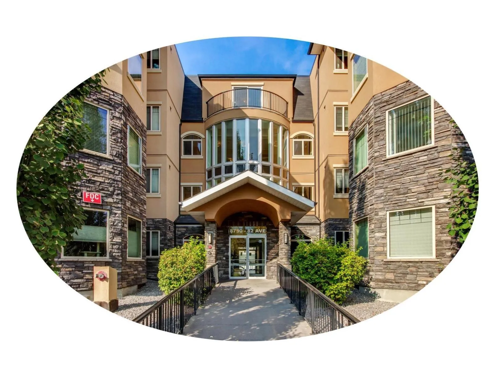 Apartment for rent: #107 8730 82 Av Nw, Edmonton, Alberta T6C 0Z1