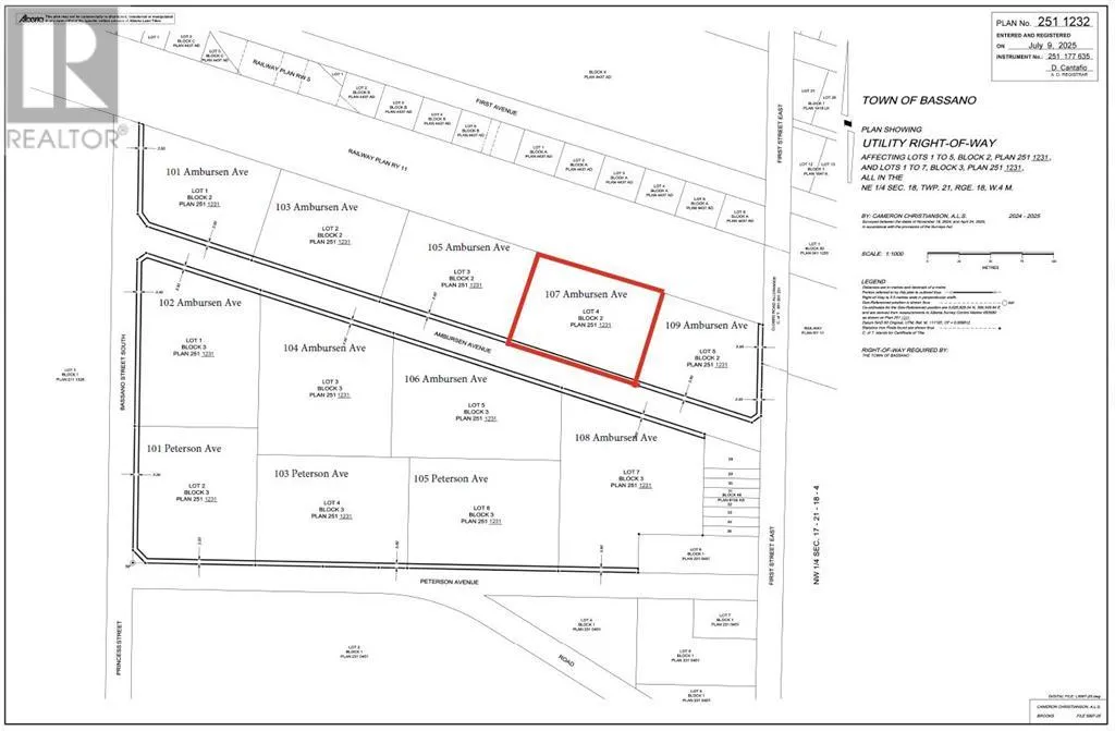 107 Ambursen Avenue, Bassano, Alberta T0J 0B0