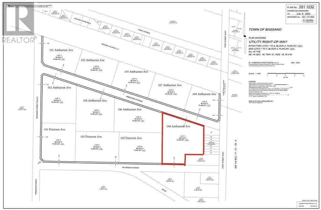 108 Ambursen Avenue, Bassano, Alberta T0J 0B0