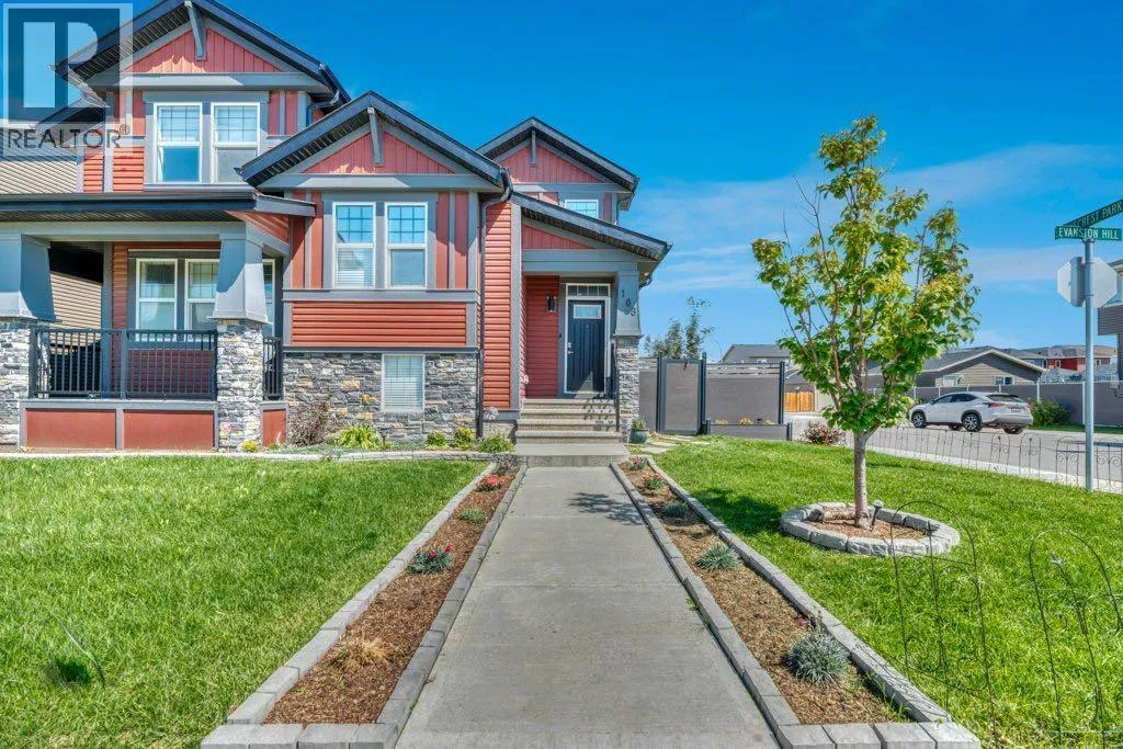 Duplex for rent: 108 Evanston Hill Nw, Calgary, Alberta T3P 1J6