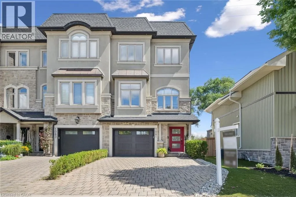 Row / Townhouse for rent: 1081 Beach Boulevard, Hamilton, Ontario L8H 6Z9