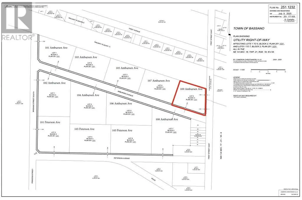 109 Ambursen Avenue, Bassano, Alberta T0J 0B0