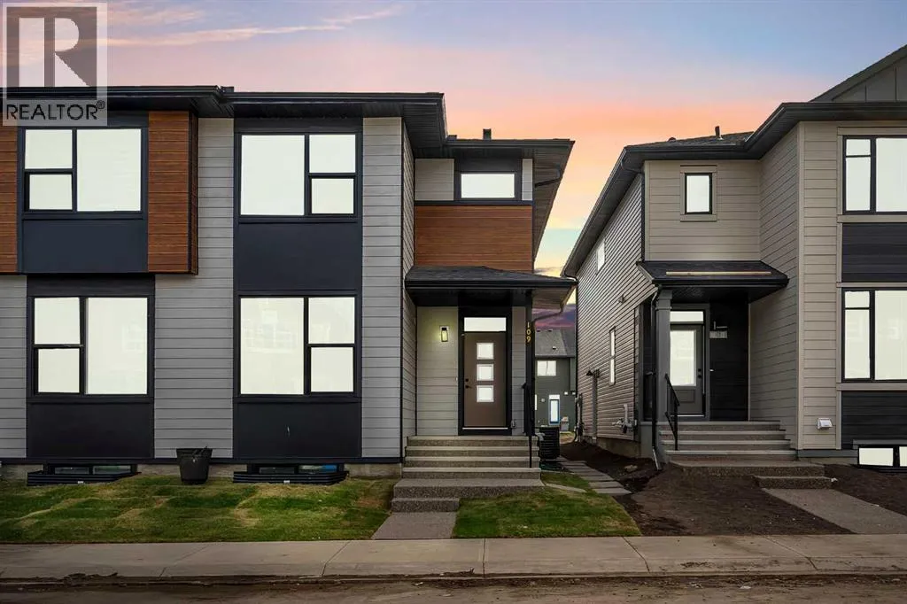 Duplex for rent: 109 Savanna Place Ne, Calgary, Alberta T3J 5P9