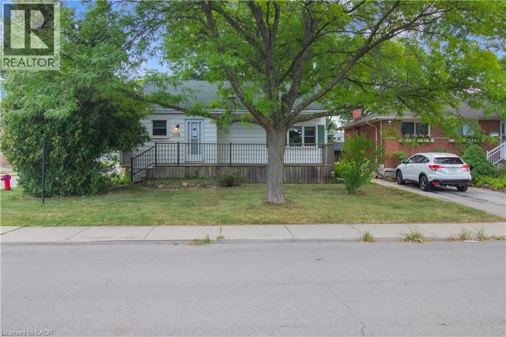 House for rent: 109 Terrace Drive, Hamilton, Ontario L9A 2Y8