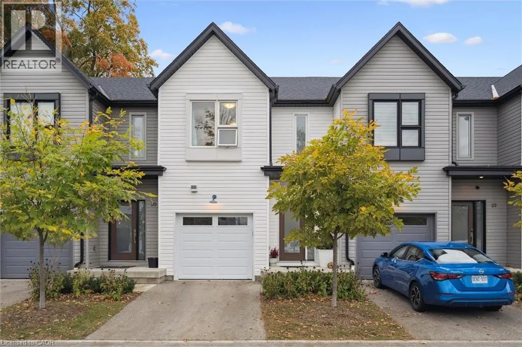 Row / Townhouse for rent: 110 Fergus Avenue Unit# 21, Kitchener, Ontario N2K 0K9