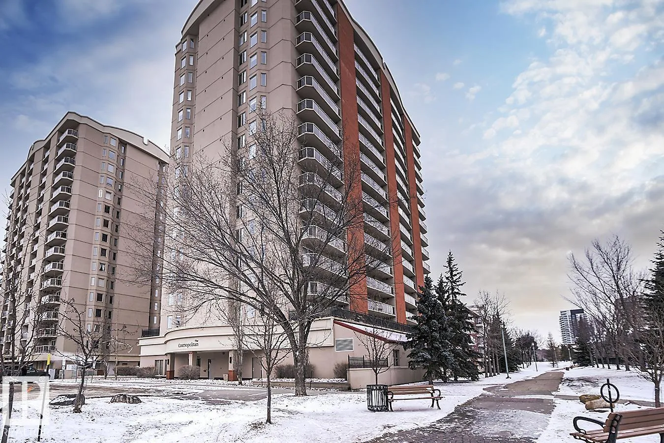 Apartment for rent: #1102 10909 103 Av Nw, Edmonton, Alberta T5K 2W7