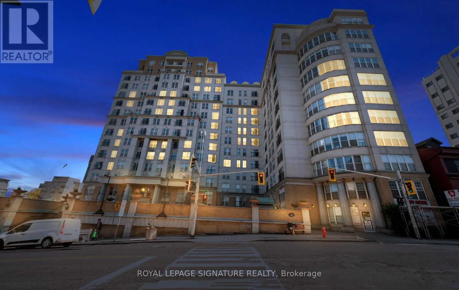 Apartment for rent: 1105 - 135 James Street S, Hamilton, Ontario L8P 2Z6