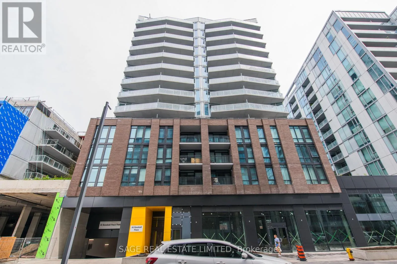 Apartment for rent: 1105 - 45 Baseball Place, Toronto, Ontario M4M 0H1