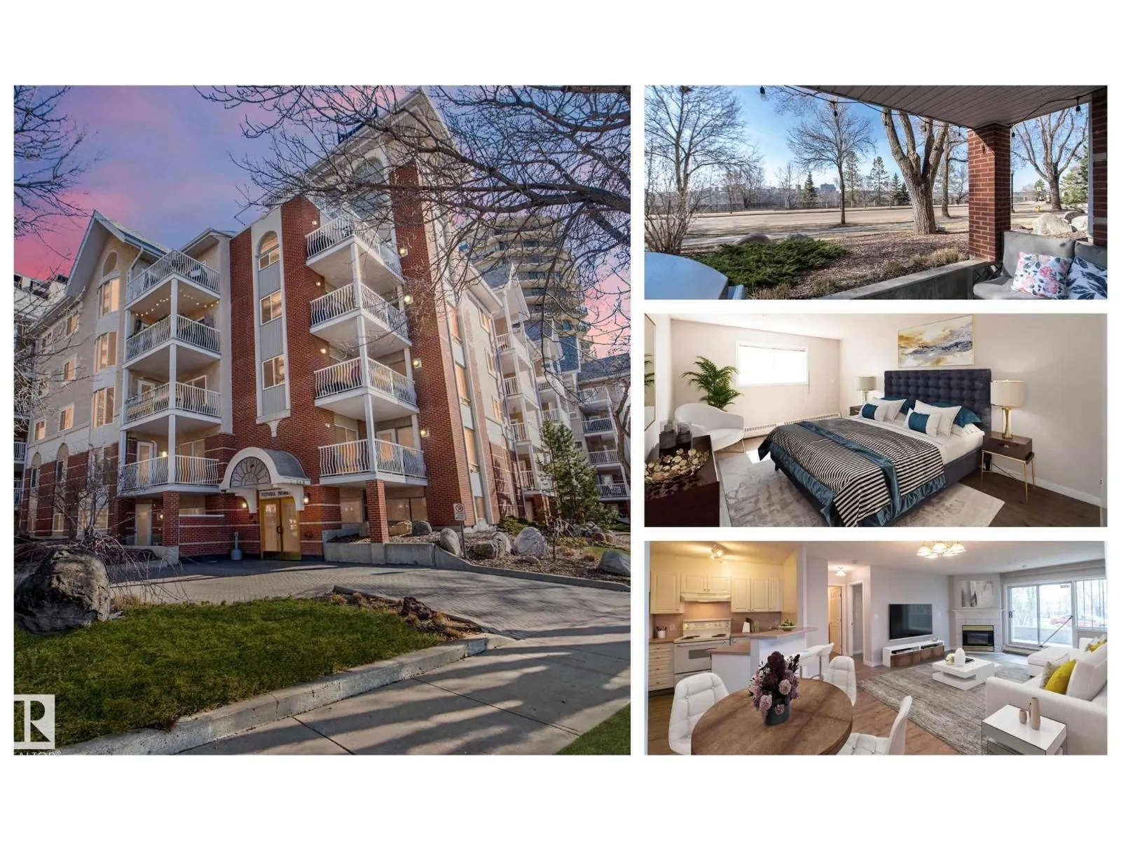 Apartment for rent: #112 11716 100 Av Nw, Edmonton, Alberta T5K 2G3