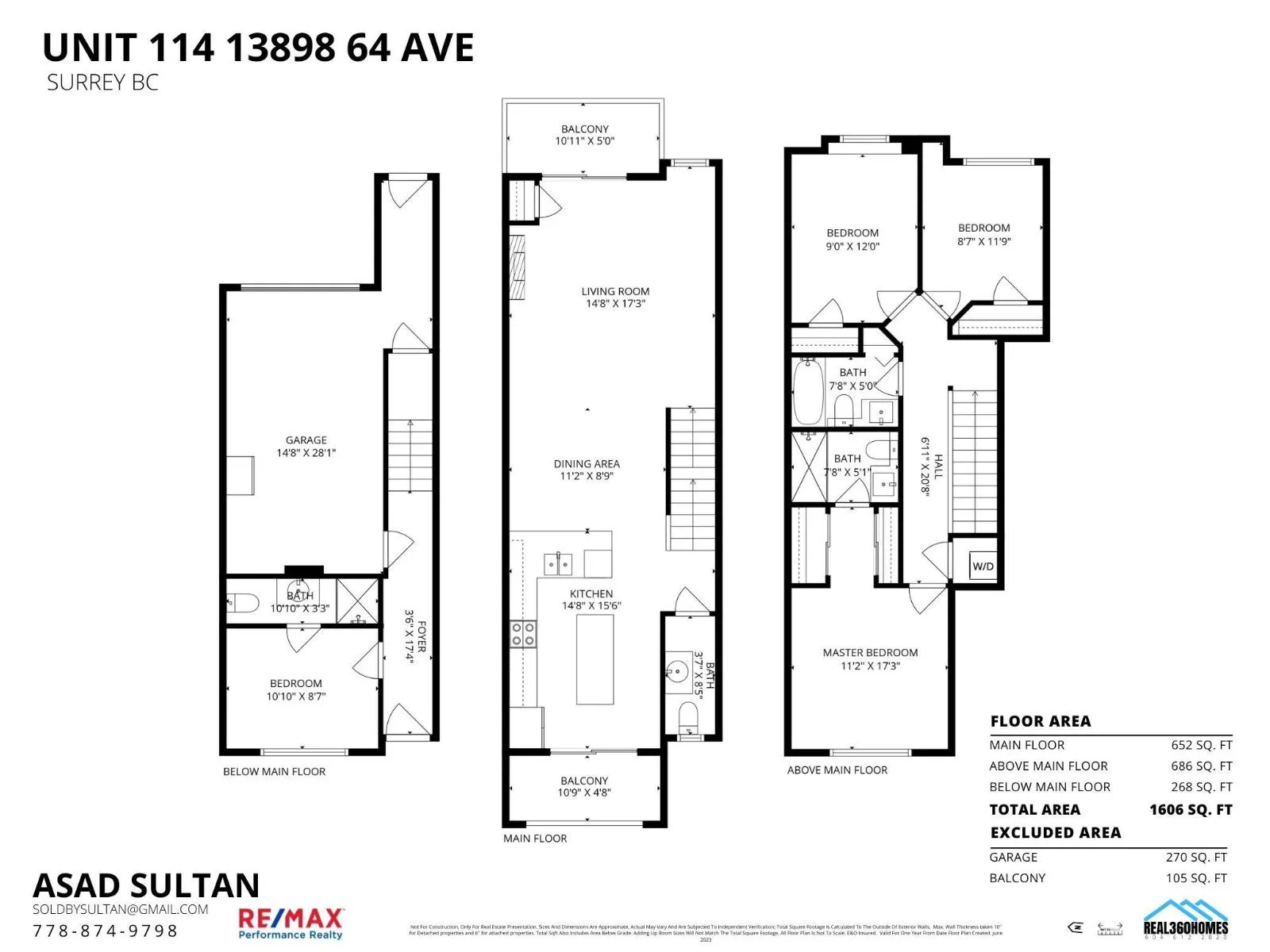 Row / Townhouse for rent: 114 13898 64 Avenue, Surrey, British Columbia V3W 1L6