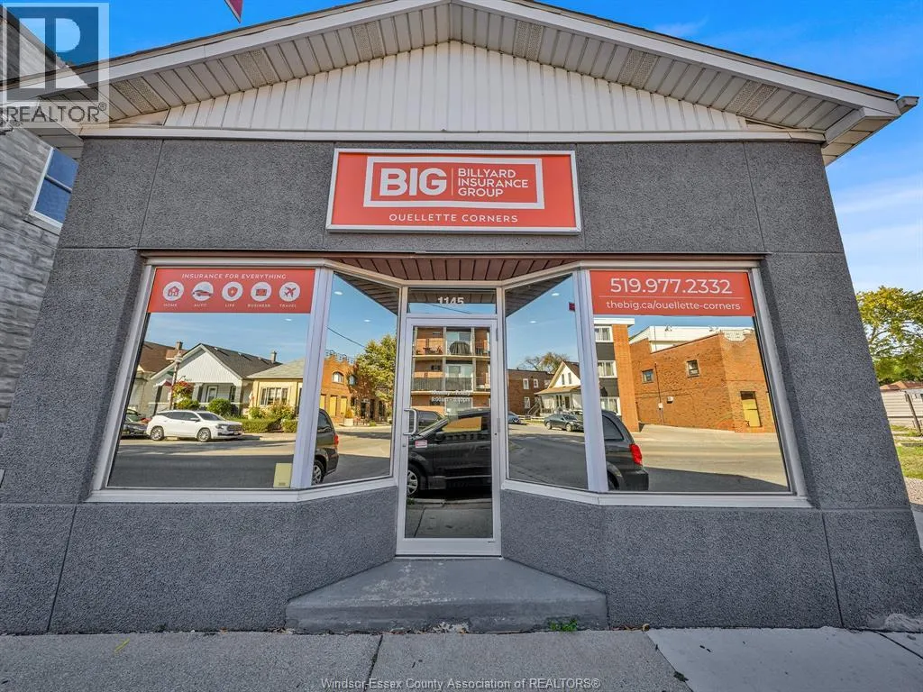 1145 Erie, Windsor, Ontario N9A 3Z4