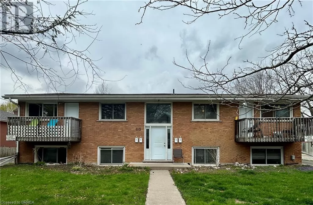 Fourplex for rent: 115 Baldwin Avenue, Brantford, Ontario N3S 1H9