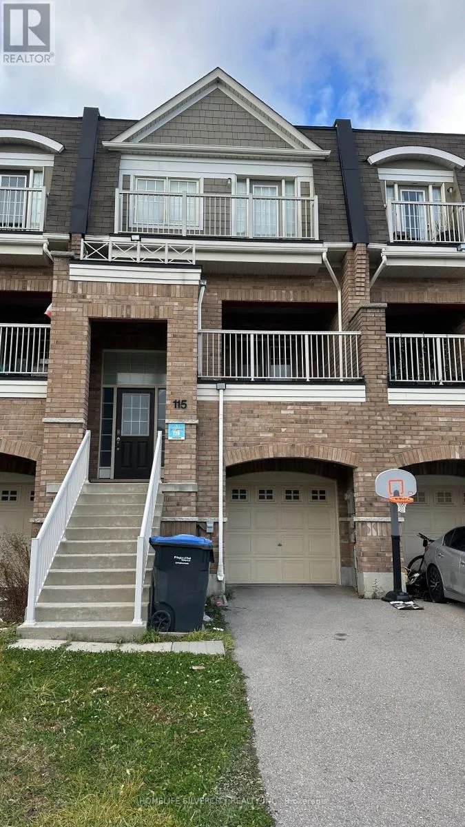 Row / Townhouse for rent: 115 Inspire Boulevard, Brampton, Ontario L6R 0B3