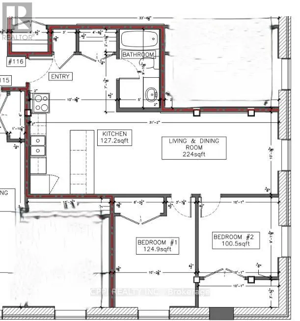 Apartment for rent: 116 - 255 Emerick Avenue, Fort Erie, Ontario L2A 2W4