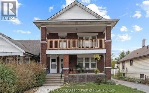 Duplex for rent: 1178-1180 Pierre, Windsor, Ontario N9A 2L4