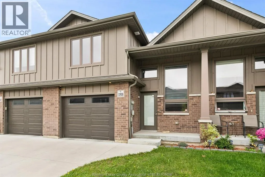 Row / Townhouse for rent: 11930 Maitland Avenue, Windsor, Ontario N8P 0B9