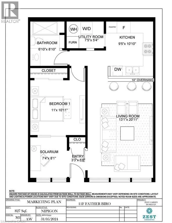 Row / Townhouse for rent: 11f Father Biro Trail, Hamilton, Ontario L9B 1T8