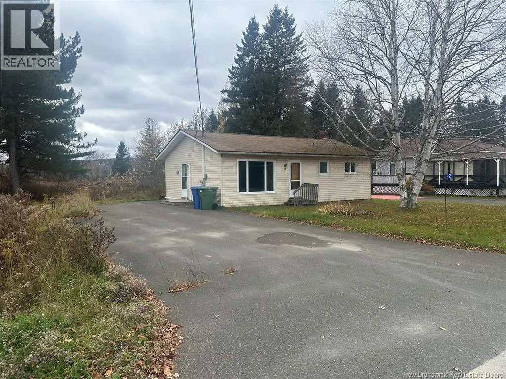 House for rent: 12 Des Ormes Street, Baker Brook, New Brunswick E7A 1T4