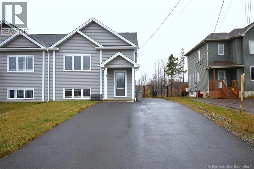12 Janick Crescent, Moncton, New Brunswick E1A 9L6