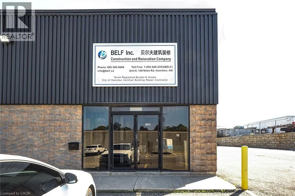 120 Nebo Road Unit# 6, Hamilton, Ontario L8W 2E4