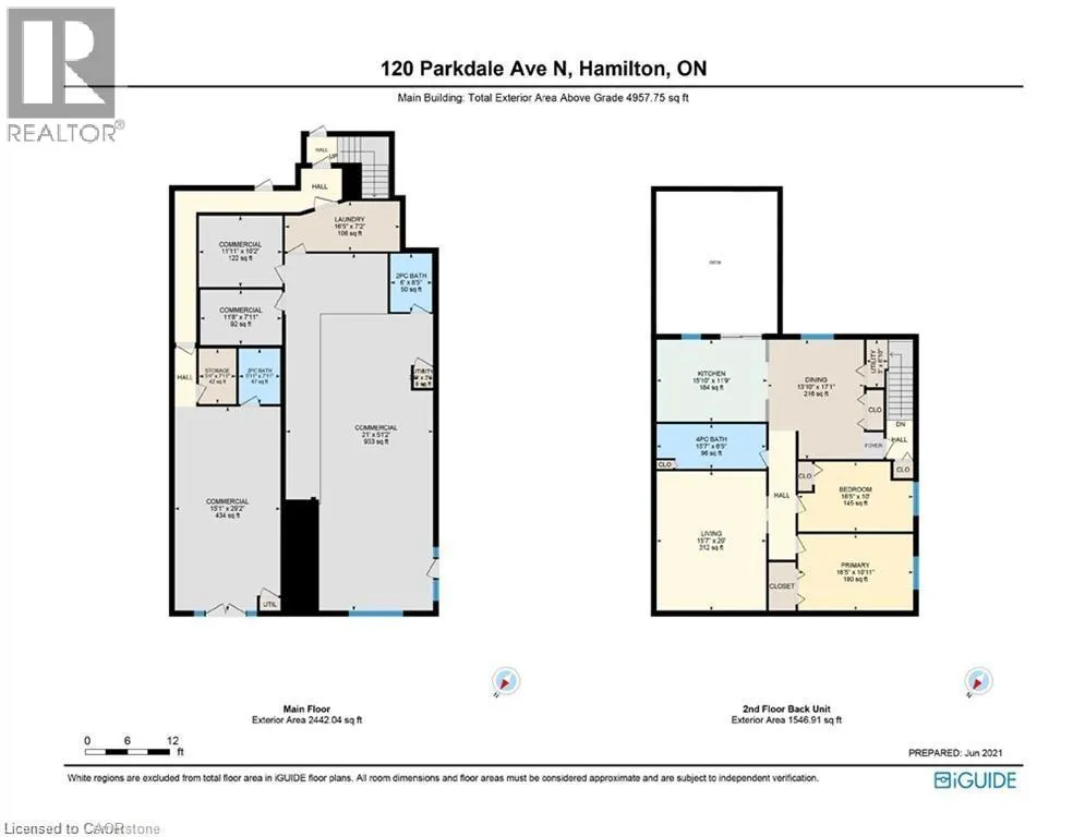 Fourplex for rent: 120 Parkdale Avenue N, Hamilton, Ontario L8H 5W9